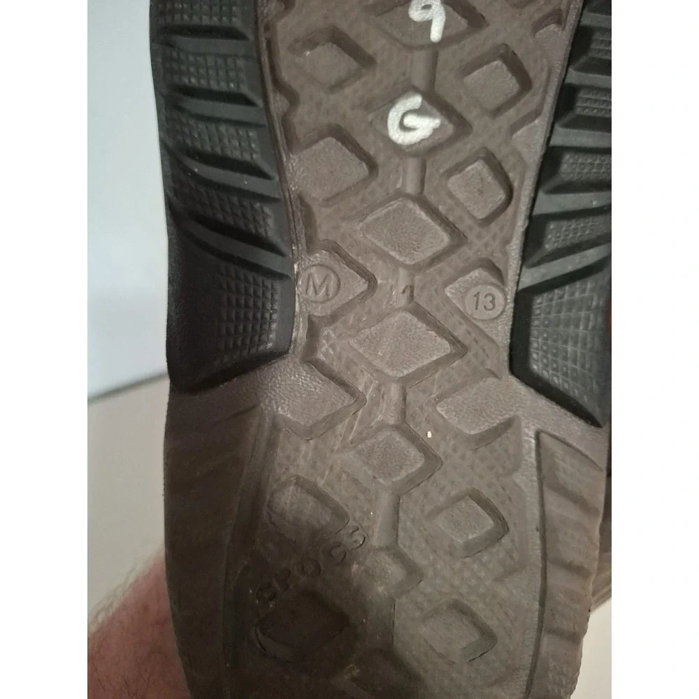 Crocs Men's Swiftwater Mesh Deck Water‎ Sandals Brown Size 13
